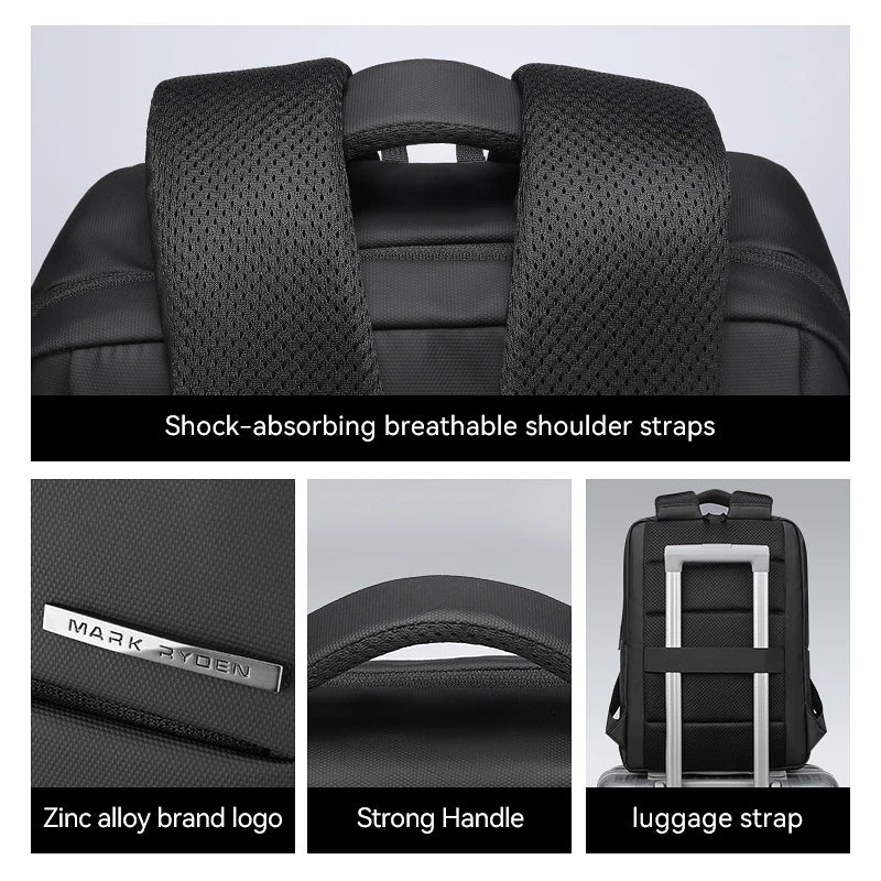 Mark Ryden Computer Backpack High Quality Oxford Cloth Waterproof Business Backpack School Backpacks