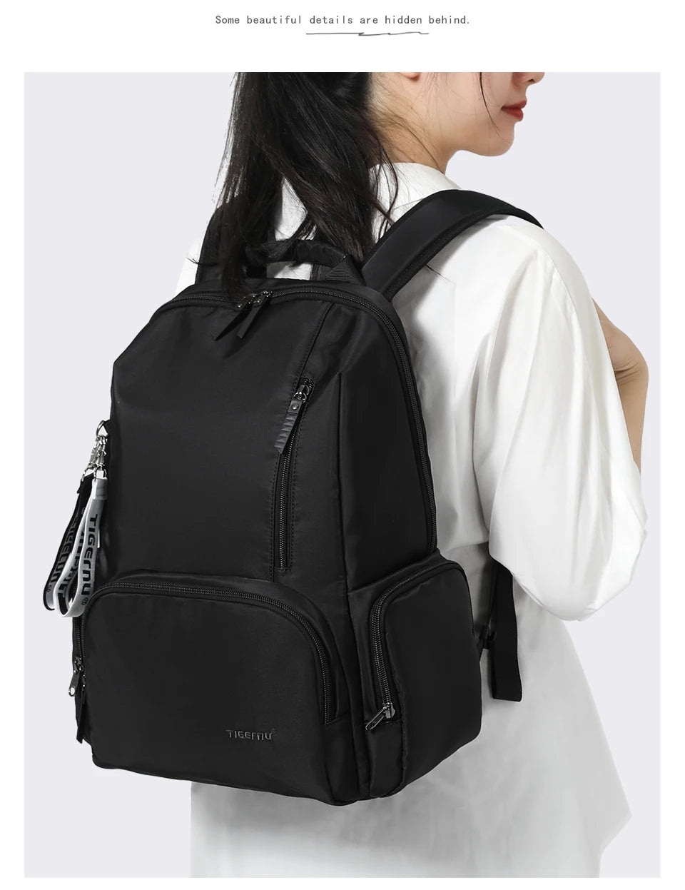 Tigernu Casual Backpack For Women 14 inch Laptop Bags For Women Lightweight Travel Backpack Female School Backpack Bags Knapsack