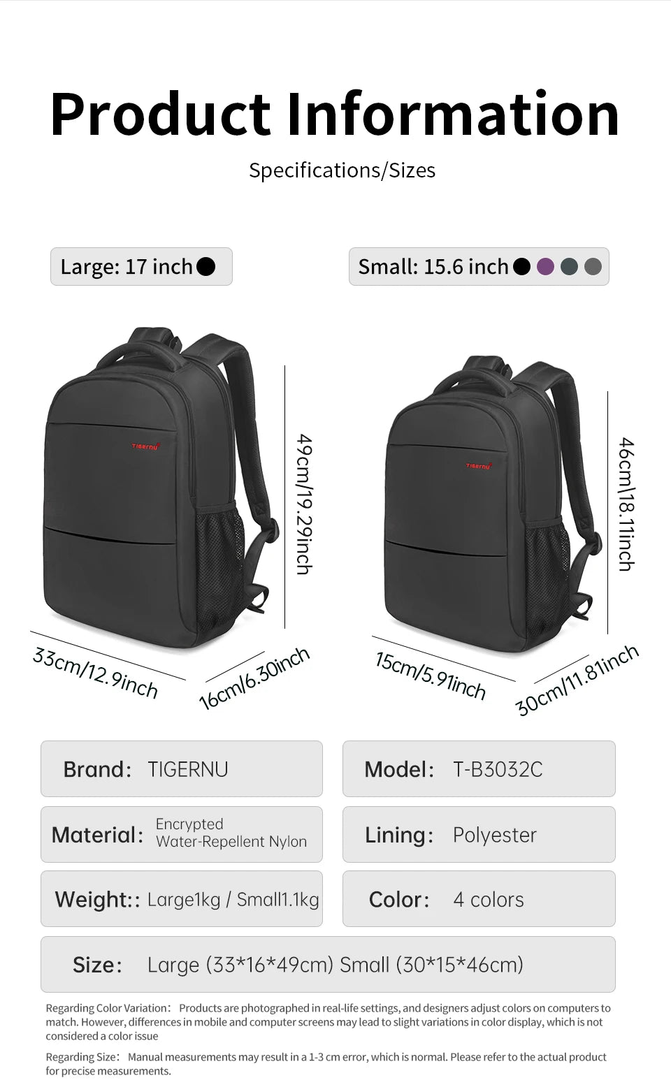 Tigernu Fashion Women Backpack Purple Anti Theft 15.6inch Laptop Backpack Female Waterproof Travel Backpack School Backpack Bags