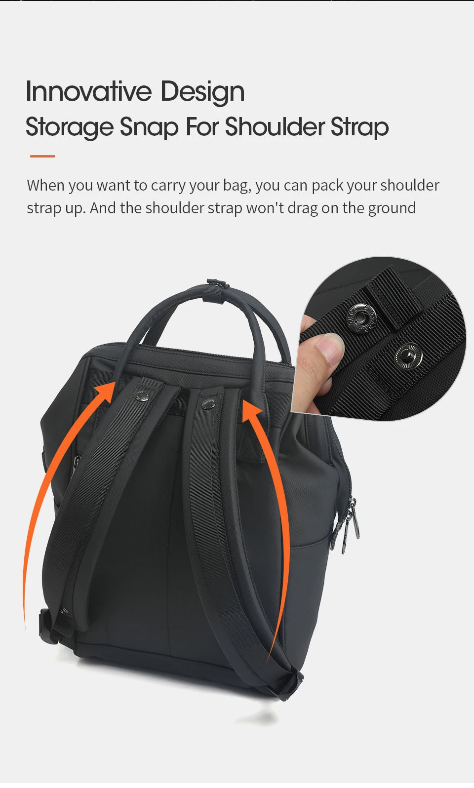 Tigernu New Ladies Casual Backpack For Women Splashproof TPU Travel Camping Female Handbags Light Weight Hiking School Backpacks