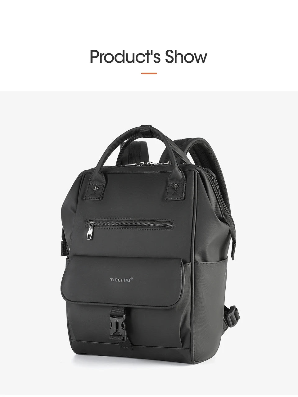 Tigernu New Ladies Casual Backpack For Women Splashproof TPU Travel Camping Female Handbags Light Weight Hiking School Backpacks