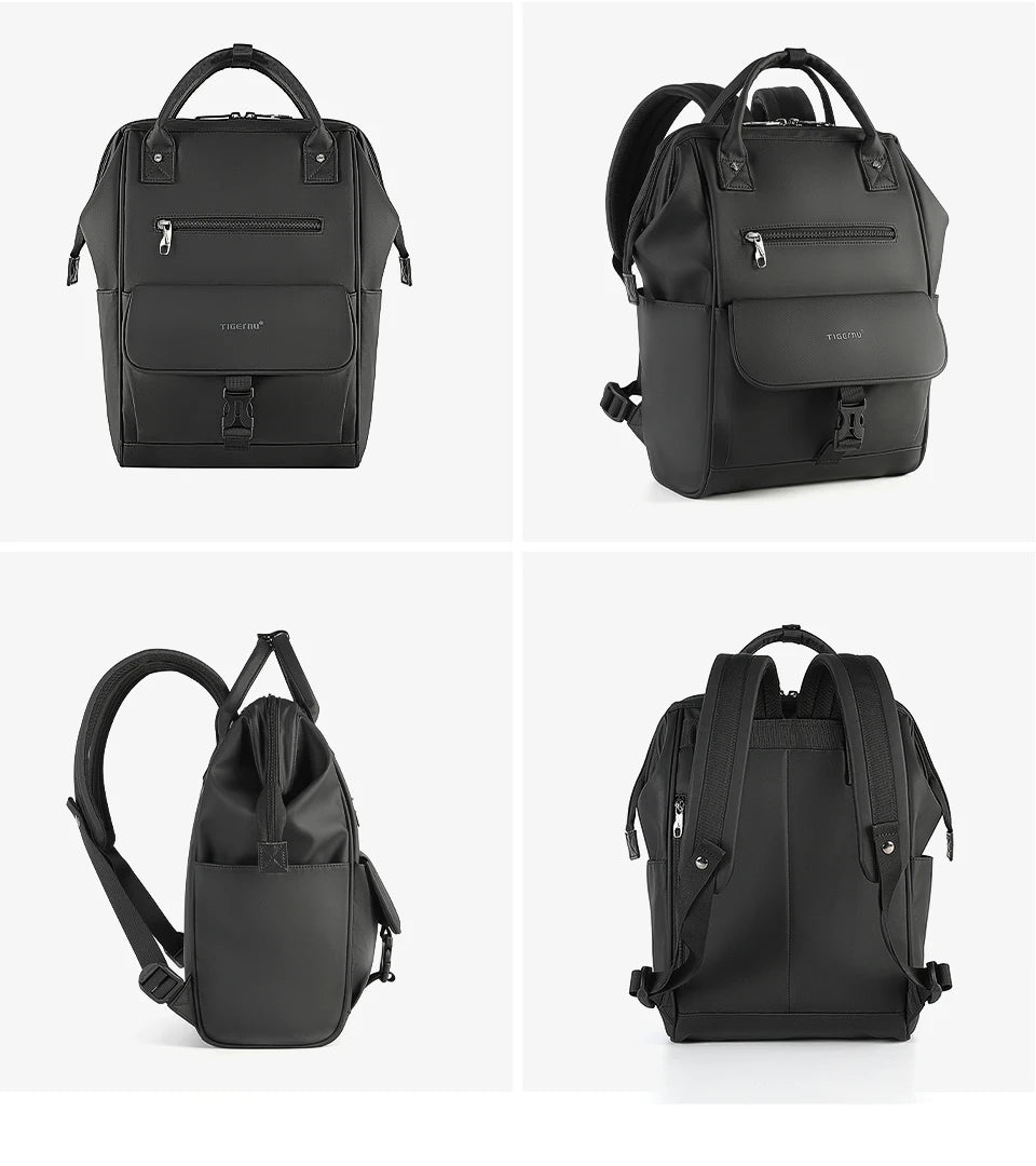 Tigernu New Ladies Casual Backpack For Women Splashproof TPU Travel Camping Female Handbags Light Weight Hiking School Backpacks